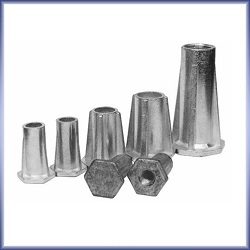 Threaded Zinc Insert